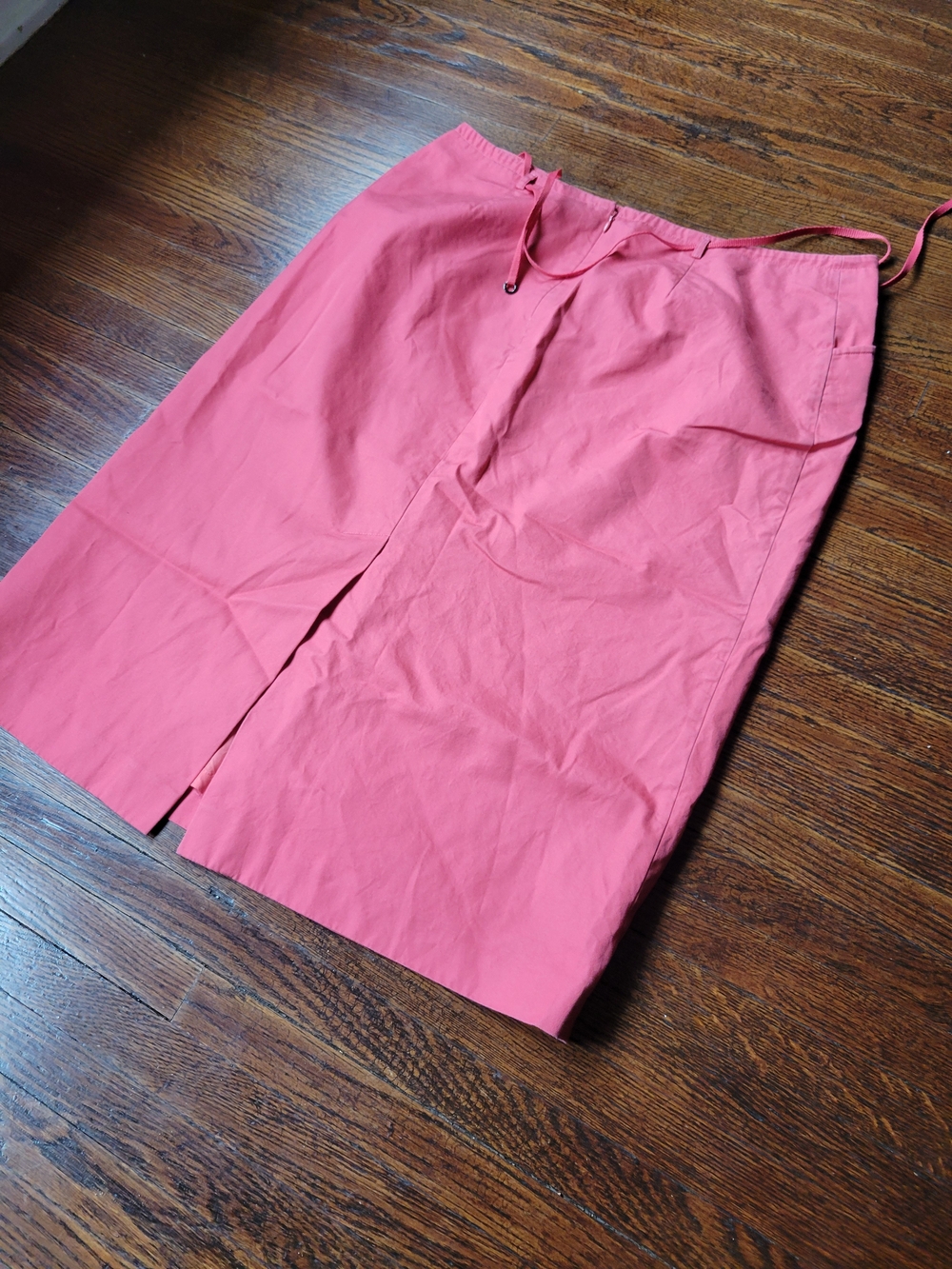 J Crew Women's Knee Length A Line Skirt Salmon Sz 12 Casual Bussiness Church - Picture 12 of 17